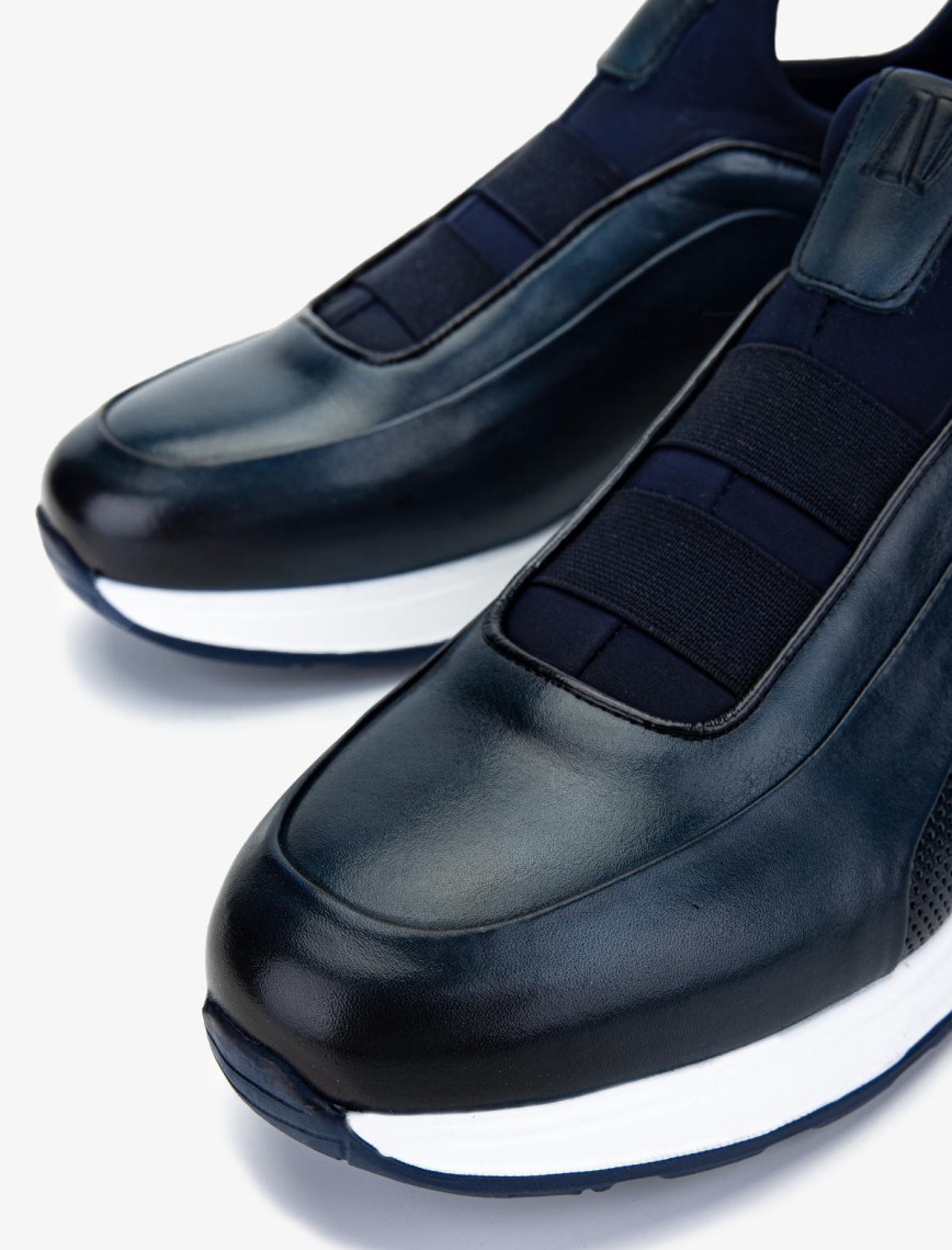 Valmenti Erkek Hakiki Deri Lacivert Sneakers & Spor Ayakkabı Valmenti Erkek Hakiki Deri Lacivert Sneakers & Spor Ayakkabı