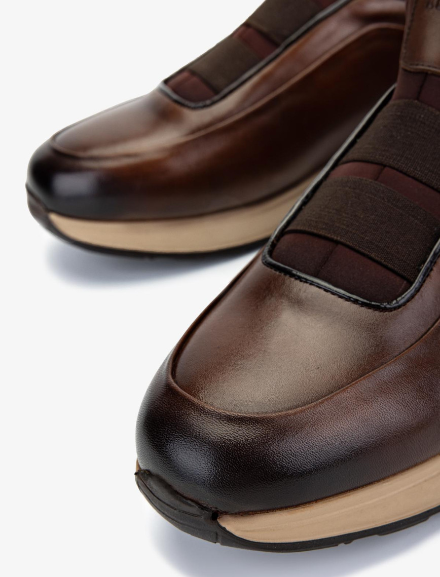 Valmenti Erkek Hakiki Deri Kahverengi Sneakers & Spor Ayakkabı Valmenti Erkek Hakiki Deri Kahverengi Sneakers & Spor Ayakkabı