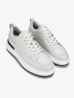 Valmenti Erkek Hakiki Deri Beyaz Casual Ayakkabı