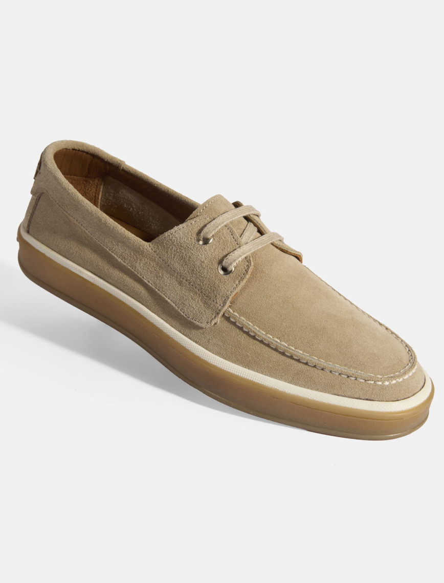 Erkek Vizon Bağcıklı Süet Günlük Ayakkabı Erkek Vizon Bağcıklı Süet Günlük Ayakkabı