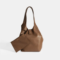 Kadın Kahve Deri Omuz Çantası Kadın Kahve Deri Omuz Çantası