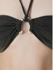 Network Kadın Siyah Gold Bikini Üstü Network Kadın Siyah Gold Bikini Üstü