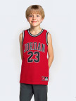 Jordan 23 Jersey Çocuk Kırmızı Kolsuz T-Shirt Jordan 23 Jersey Çocuk Kırmızı Kolsuz T-Shirt