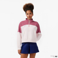 Converse Wordmark 1/2 Zip Kadın Krem Rengi Sweatshirt Converse Wordmark 1/2 Zip Kadın Krem Rengi Sweatshirt