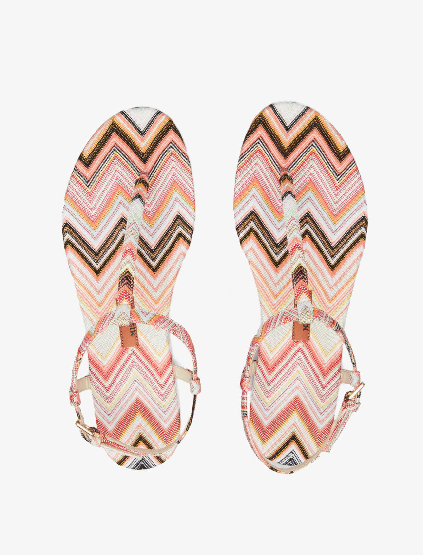 Missoni Kadın Renkli Sandalet Missoni Kadın Renkli Sandalet