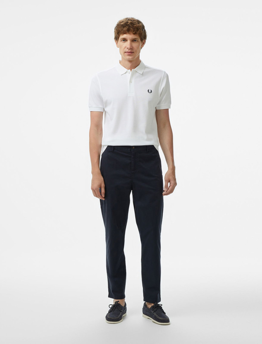Fred Perry Erkek Beyaz T-Shirt Fred Perry Erkek Beyaz T-Shirt