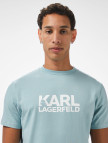 Karl Lagerfeld Erkek Mavi T-Shirt Karl Lagerfeld Erkek Mavi T-Shirt