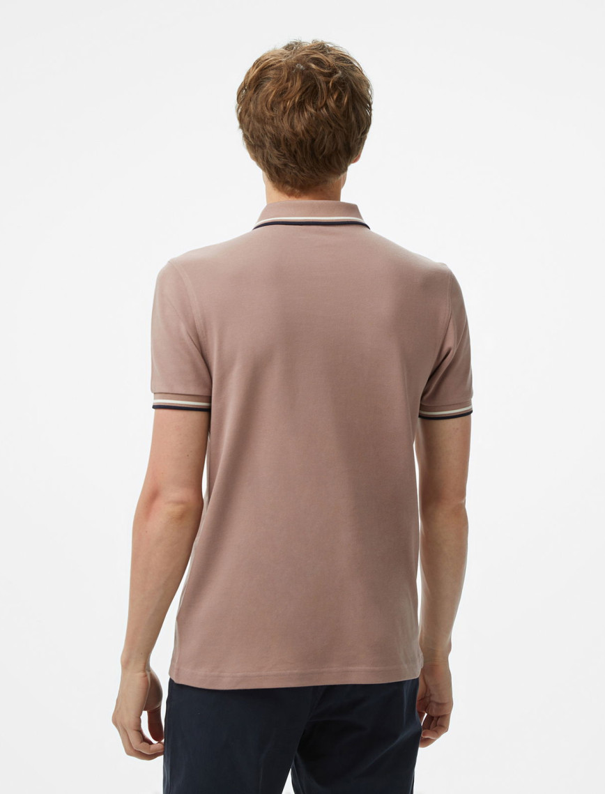 Fred Perry Twin Tipped Erkek Pembe T-Shirt Fred Perry Twin Tipped Erkek Pembe T-Shirt