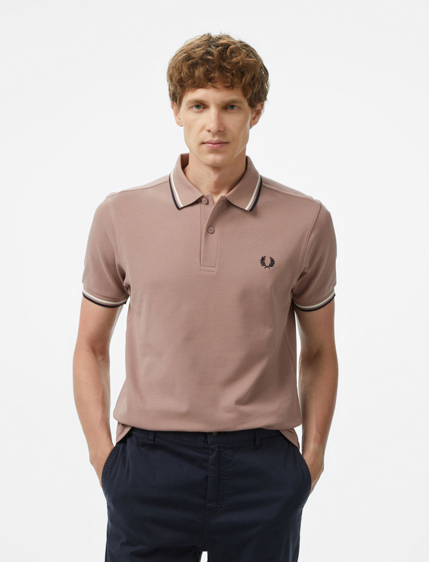 Fred Perry Twin Tipped Erkek Yeşil T-Shirt Fred Perry Twin Tipped Erkek Yeşil T-Shirt