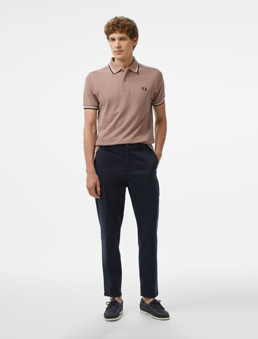 Fred Perry Twin Tipped Erkek Pembe T-Shirt Fred Perry Twin Tipped Erkek Pembe T-Shirt