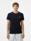 Fred Perry Twin Tipped Erkek Siyah T-Shirt Fred Perry Twin Tipped Erkek Siyah T-Shirt