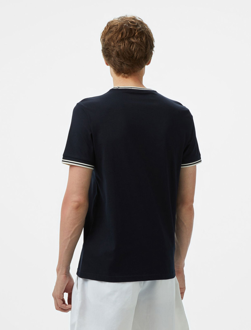 Fred Perry Twin Tipped Erkek Lacivert T-Shirt Fred Perry Twin Tipped Erkek Lacivert T-Shirt