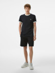 Fred Perry Taped Ringer Erkek Siyah T-Shirt Fred Perry Taped Ringer Erkek Siyah T-Shirt