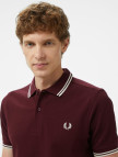 Fred Perry Twin Tipped Erkek Bordo T-Shirt Fred Perry Twin Tipped Erkek Bordo T-Shirt
