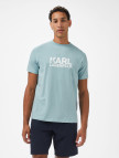 Karl Lagerfeld Erkek Mavi T-Shirt Karl Lagerfeld Erkek Mavi T-Shirt