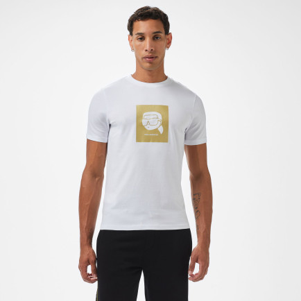 Karl Lagerfeld Erkek Beyaz T-Shirt Karl Lagerfeld Erkek Beyaz T-Shirt