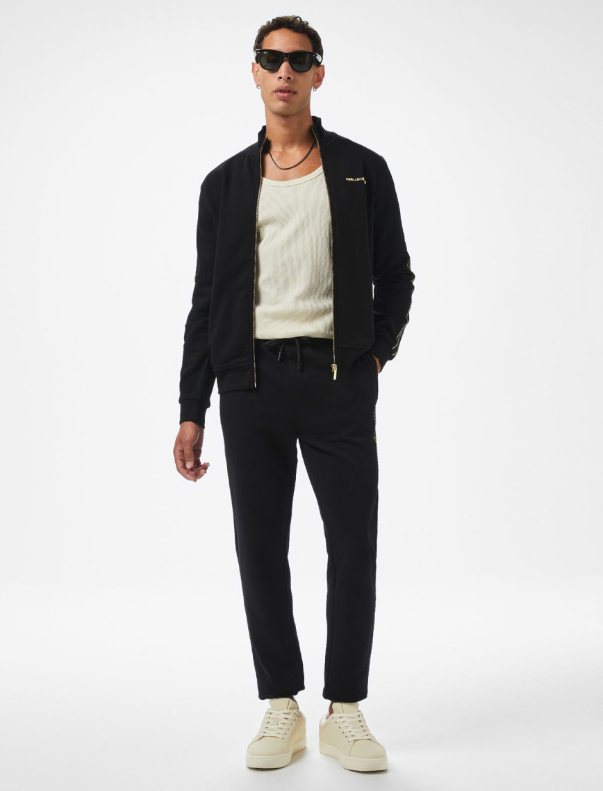 Karl Lagerfeld Erkek Siyah Sweatshirt