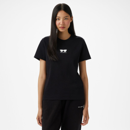 Karl Lagerfeld Kadın Siyah T-Shirt Karl Lagerfeld Kadın Siyah T-Shirt