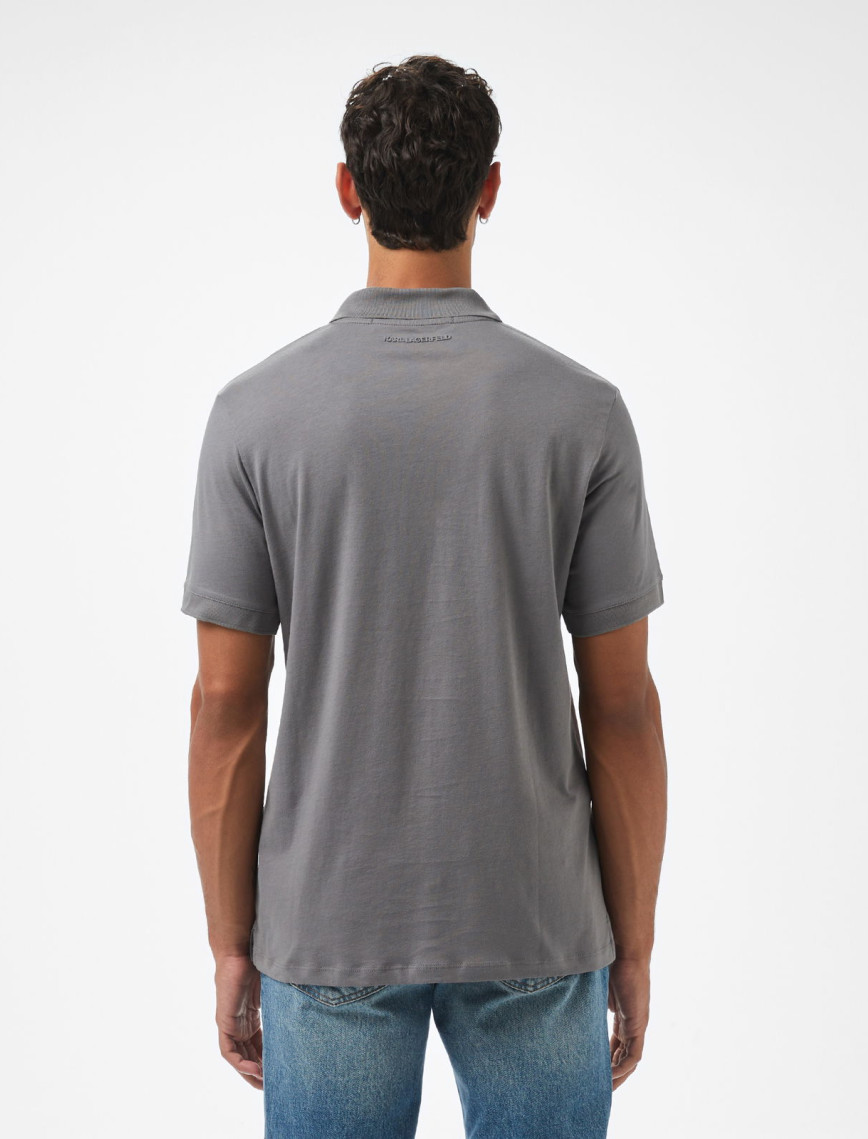 Karl Lagerfeld Erkek Gri Polo Karl Lagerfeld Erkek Gri Polo