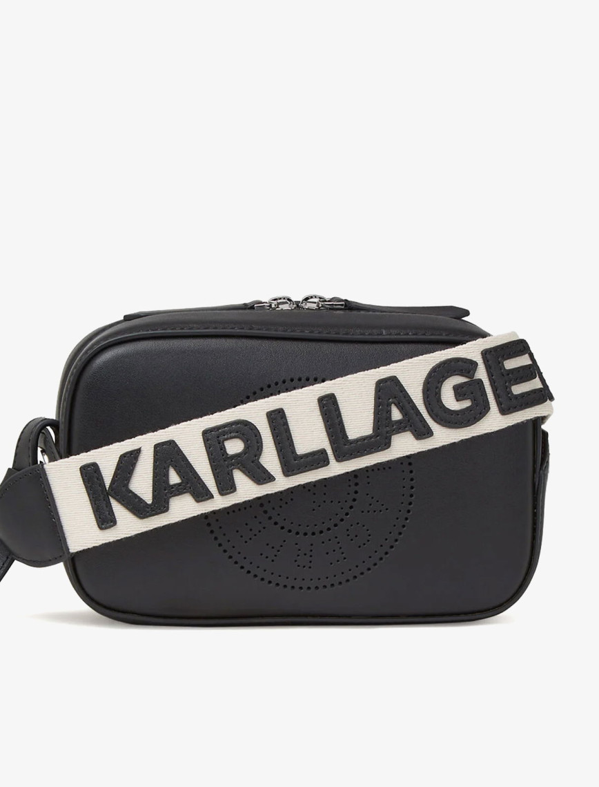 Karl Lagerfeld Kadın Siyah Omuz Çantası Karl Lagerfeld Kadın Siyah Omuz Çantası