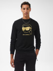 Karl Lagerfeld Erkek Siyah Sweatshirt