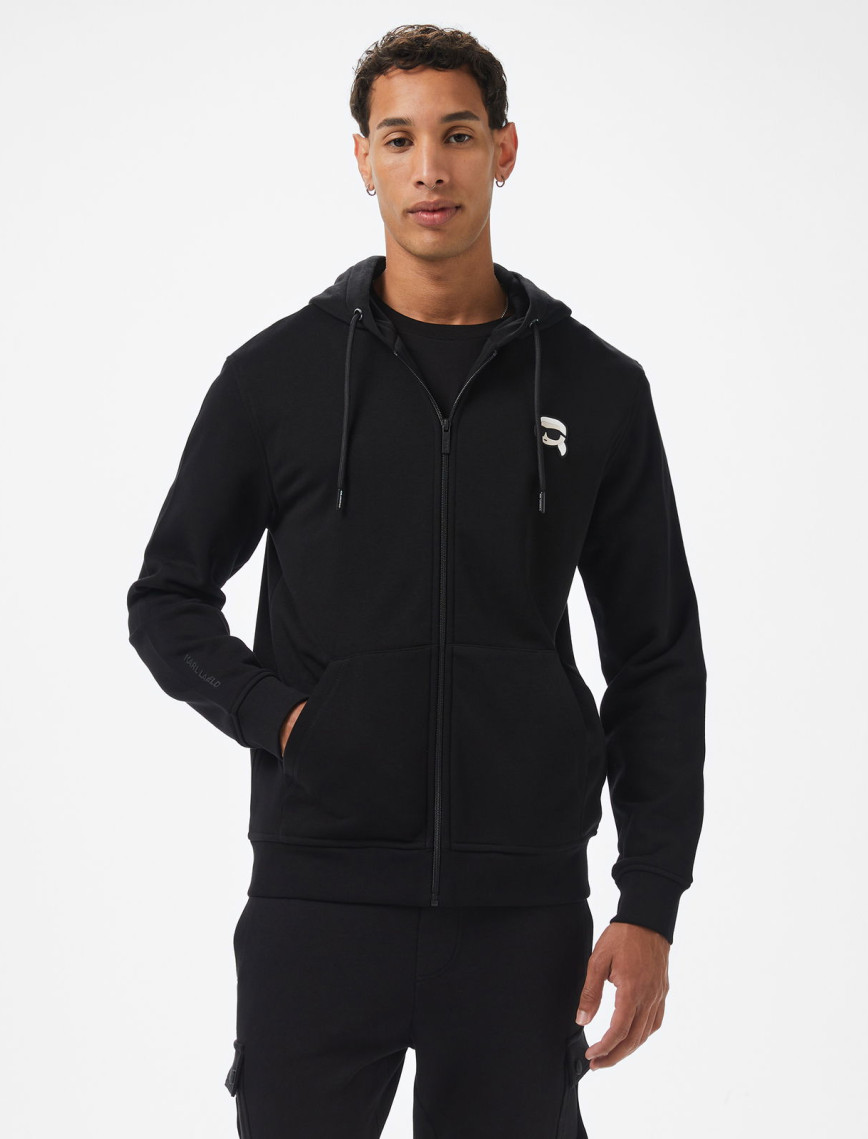 Karl Lagerfeld Erkek Siyah Sweatshirt Karl Lagerfeld Erkek Siyah Sweatshirt