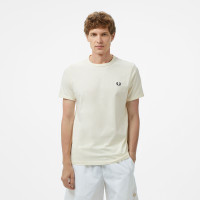 Fred Perry Ringer Erkek Bej T-Shirt Fred Perry Ringer Erkek Bej T-Shirt