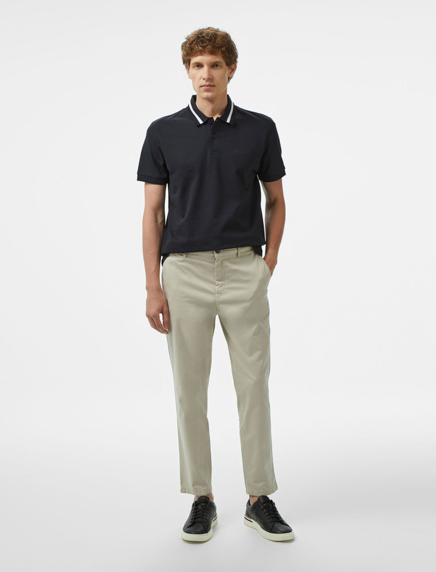 BOSS Paddy AP Heritage Erkek Koyu Mavi Polo BOSS Paddy AP Heritage Erkek Koyu Mavi Polo