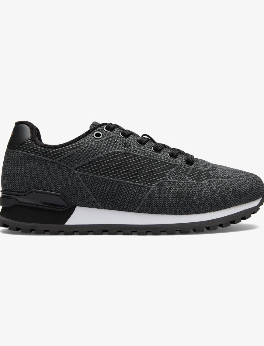 BOSS Parkour Runn JQ Erkek Siyah Sneaker BOSS Parkour Runn JQ Erkek Siyah Sneaker