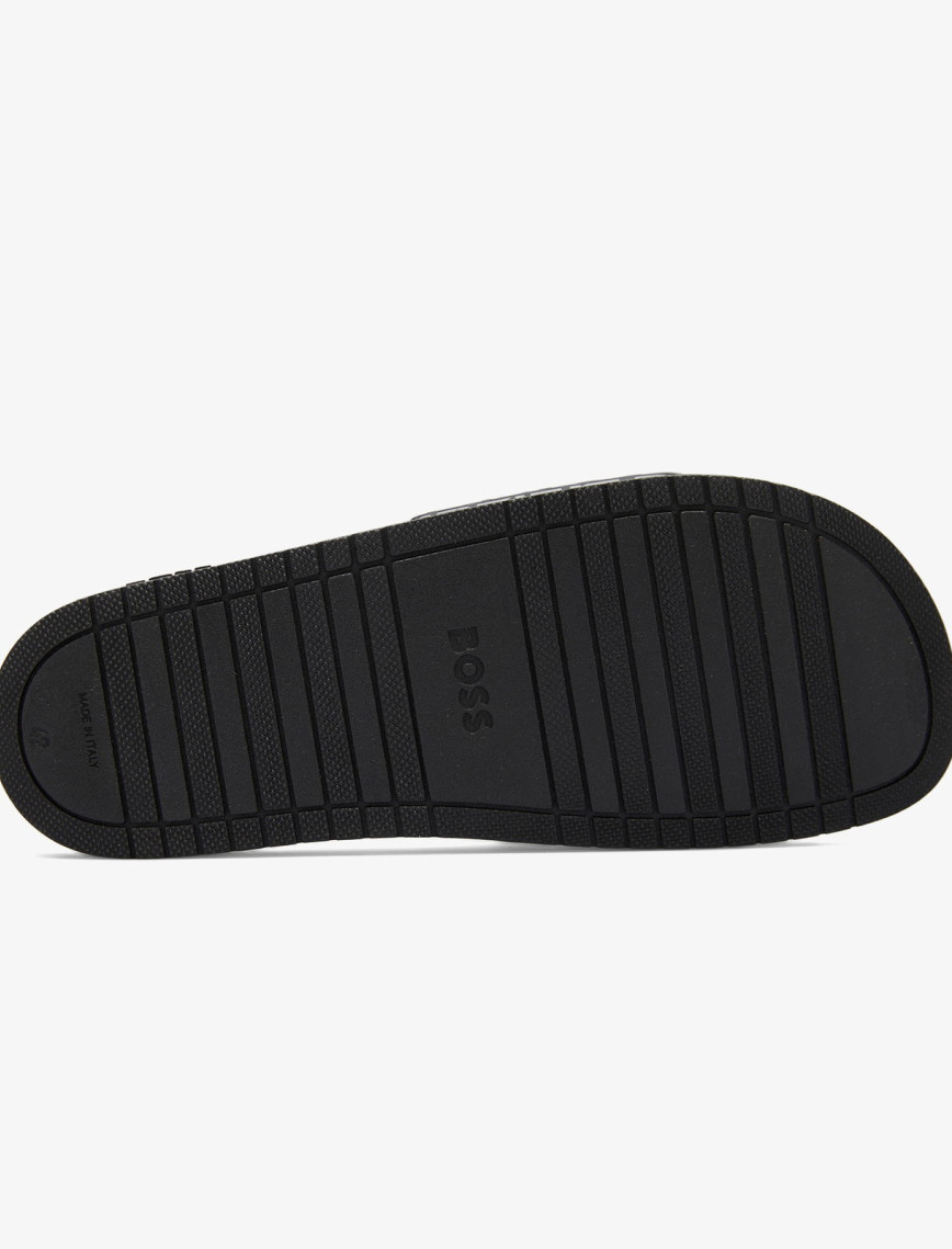 BOSS Aryeh Slid Erkek Siyah Terlik