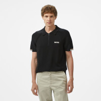 BOSS Perform Max PL Erkek Siyah Polo BOSS Perform Max PL Erkek Siyah Polo