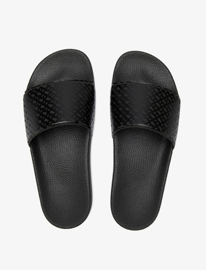 BOSS Aryeh Slid Erkek Siyah Terlik