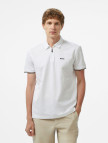 BOSS Philix Pima Erkek Beyaz Polo BOSS Philix Pima Erkek Beyaz Polo
