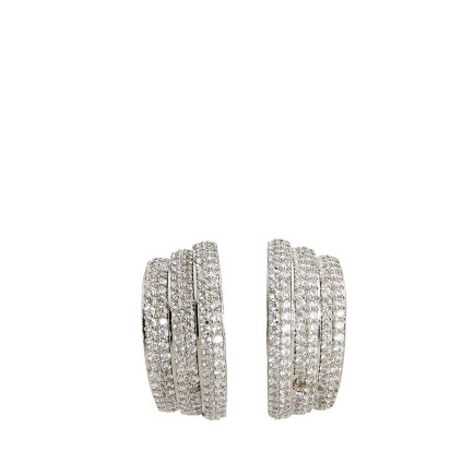 Network Kadın Silver Küpe