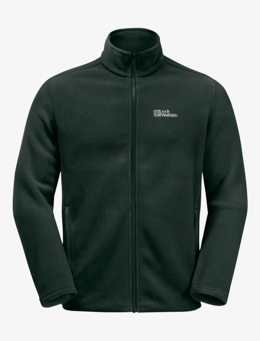 Jack Wolfskin Winterstein Erkek Yeşil Outdoor Polar Jack Wolfskin Winterstein Erkek Yeşil Outdoor Polar