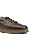 George Hogg Erkek Kahverengi Deri Sneaker George Hogg Erkek Kahverengi Deri Sneaker