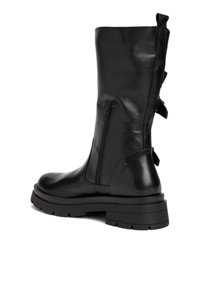 Divarese Kadın Siyah Deri Bot Divarese Kadın Siyah Deri Bot