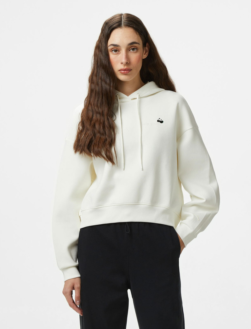 Anta Iconic Kadın Bej Sweatshirt Anta Iconic Kadın Bej Sweatshirt