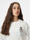 Anta Sports Club Kadın Beyaz Sweatshirt Anta Sports Club Kadın Beyaz Sweatshirt
