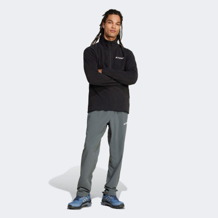adidas Mountain Essentials Half-Zip Fleece Erkek Siyah Polar adidas Mountain Essentials Half-Zip Fleece Erkek Siyah Polar