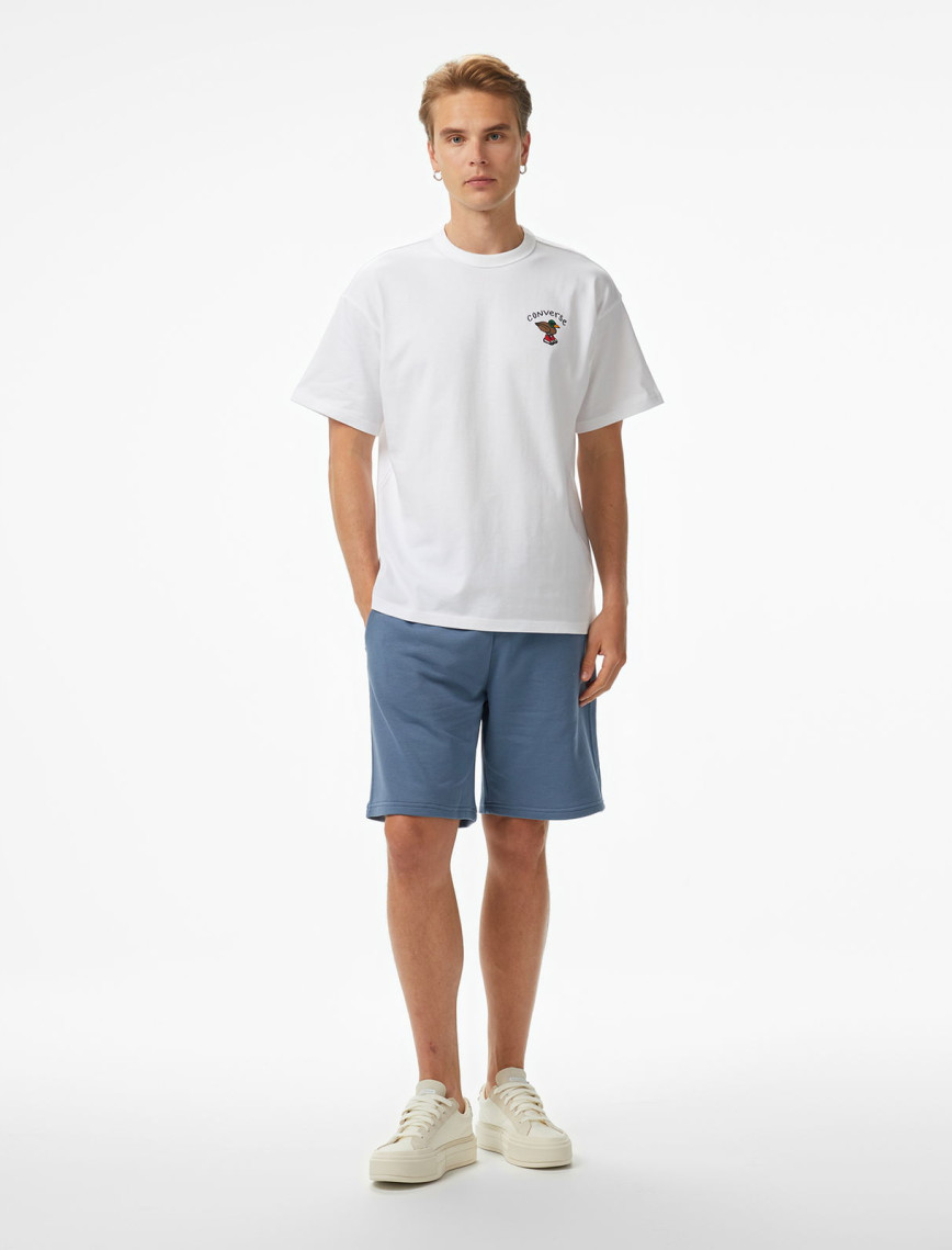 Converse Erkek Beyaz T-Shirt Converse Erkek Beyaz T-Shirt