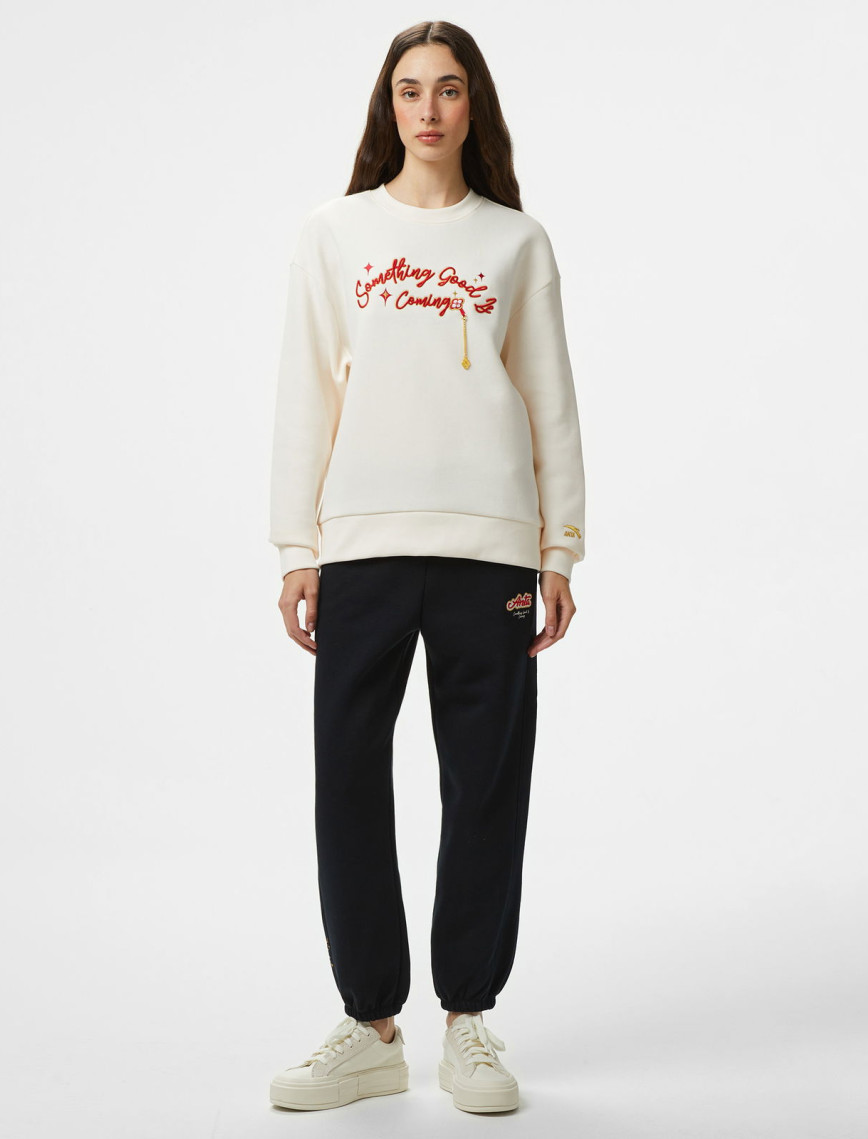 Anta CNY Good Luck Kadın Siyah Eşofman Altı Anta CNY Good Luck Kadın Siyah Eşofman Altı