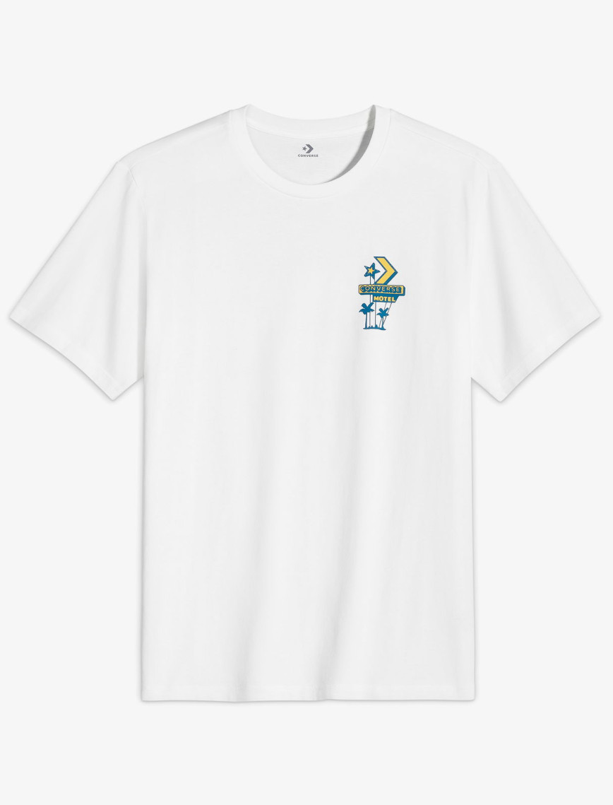 Converse Erkek Beyaz T-Shirt Converse Erkek Beyaz T-Shirt