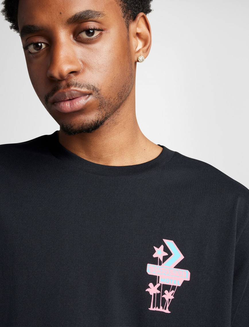 Converse Erkek Siyah T-Shirt Converse Erkek Siyah T-Shirt