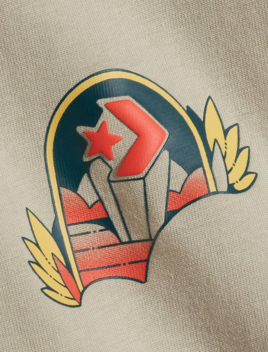 Converse Desert Sunset Erkek Haki T-Shirt Converse Desert Sunset Erkek Haki T-Shirt