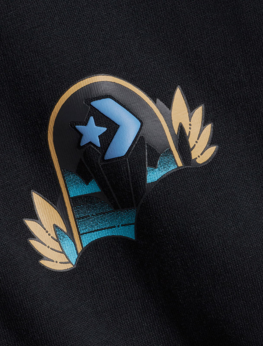 Converse Desert Sunset Erkek Siyah T-Shirt Converse Desert Sunset Erkek Siyah T-Shirt