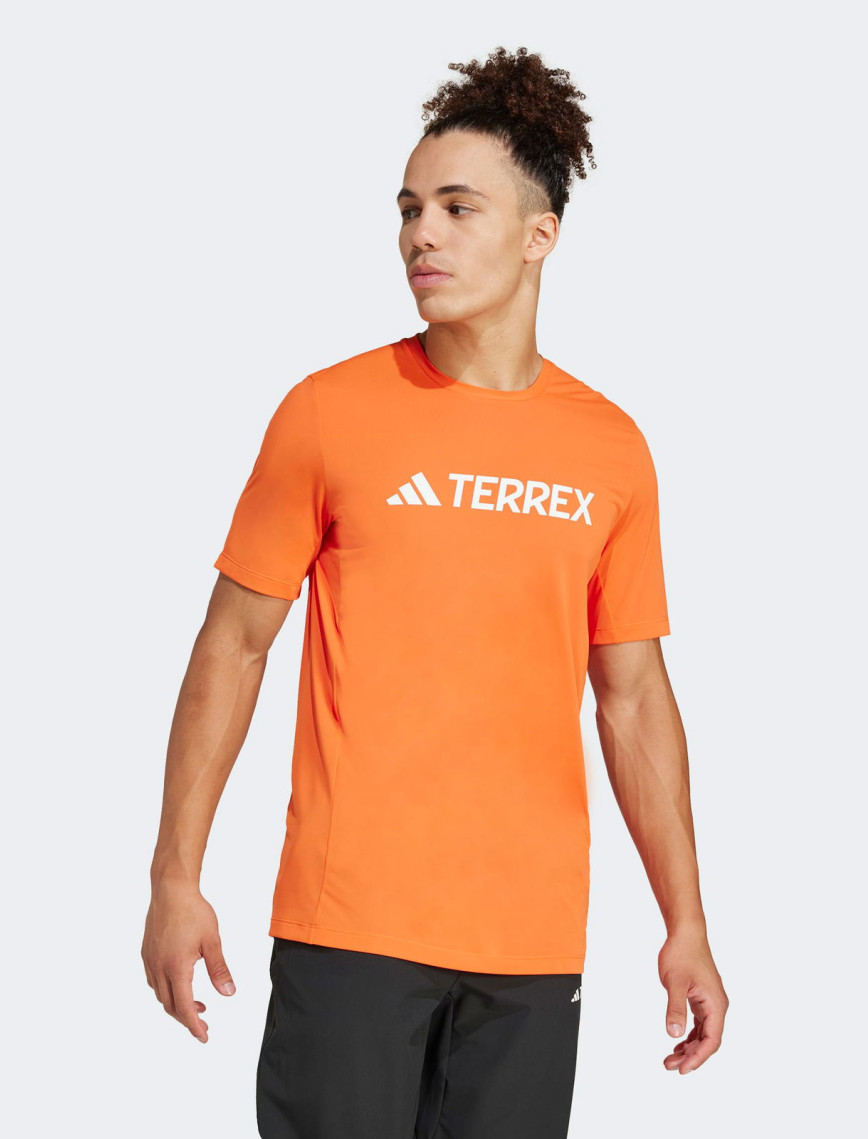 adidas Terrex Multi Climacool Logo Tech Erkek Turuncu T-Shirt adidas Terrex Multi Climacool Logo Tech Erkek Turuncu T-Shirt