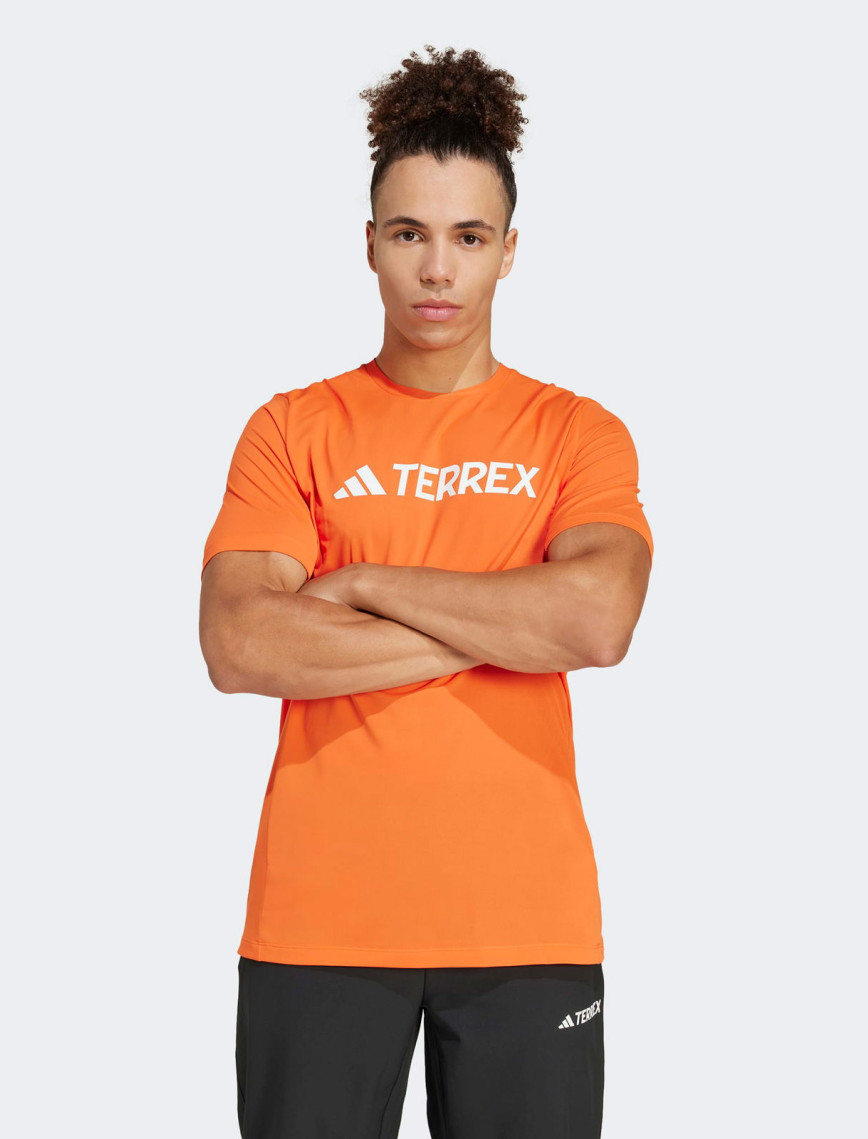 adidas Terrex Multi Climacool Logo Tech Erkek Turuncu T-Shirt adidas Terrex Multi Climacool Logo Tech Erkek Turuncu T-Shirt