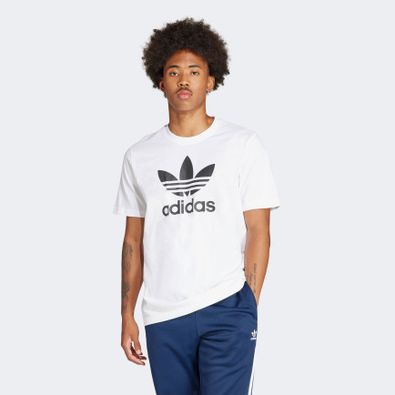 adidas Trefoil Erkek Beyaz T-Shirt adidas Trefoil Erkek Beyaz T-Shirt
