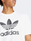 adidas Trefoil Erkek Beyaz T-Shirt adidas Trefoil Erkek Beyaz T-Shirt